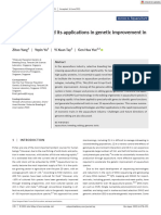 Reviews in Aquaculture - 2021 - Yang - Genome Editing and Its Applications in Genetic Improvement in Aquaculture