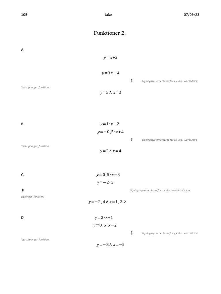 Funktioner 2 | PDF