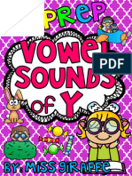 Vowel Sounds of Y Pack 3-12-15