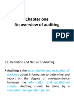 Chapter One Audit I