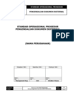 (No Document) Pengendalian Dokumen Eksternal