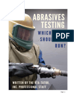 ABRASIVE Testing