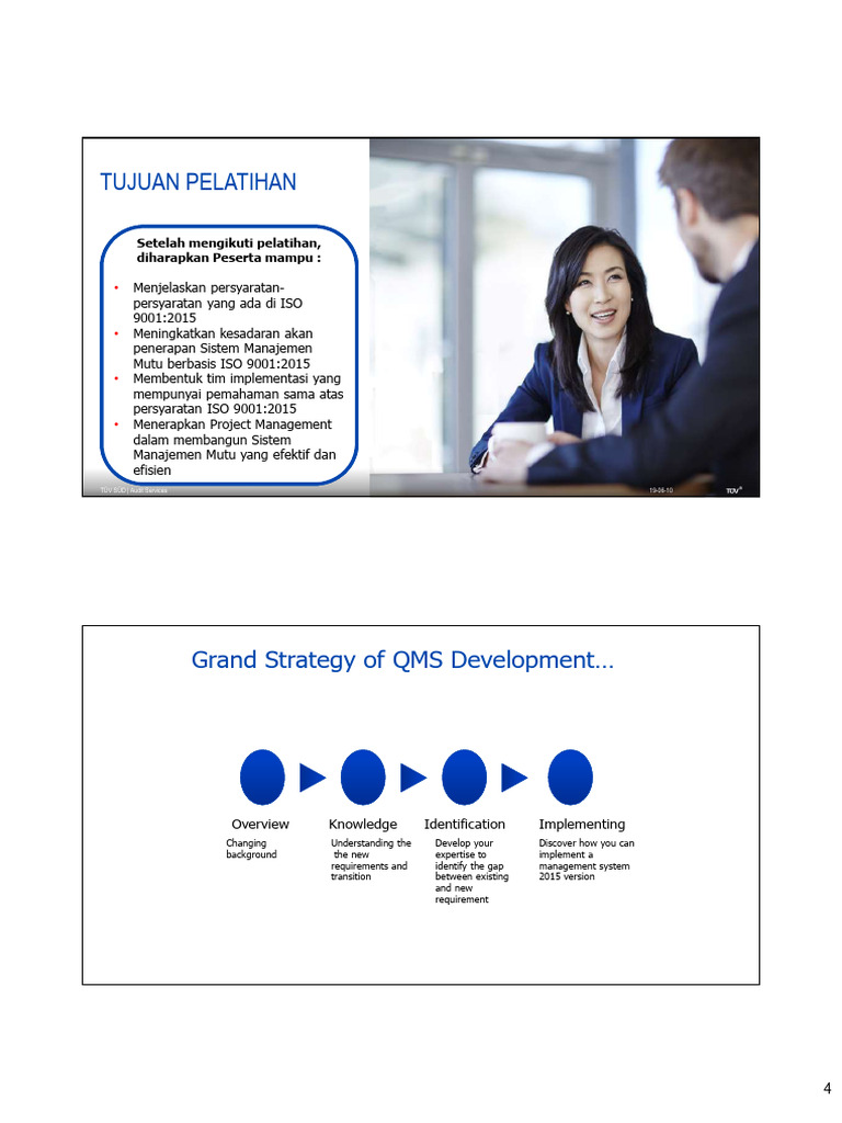 Materi Awareness Qms Iso 9001 Pdf Quality Management System