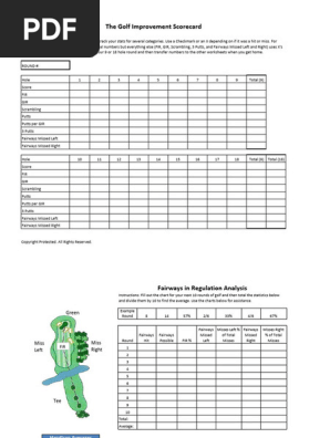 Golf-Course-Stat-Tracking-Worksheets