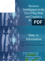 Business Intelligence in The Era of Big Data and Cognitive Business