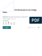 Indian Evidence Act Renaissance Law College Notes - PDF - Evidence (Law) - Evidence