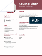 Resume Formate With Photo Graph