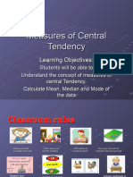 Measures of Central Tendency