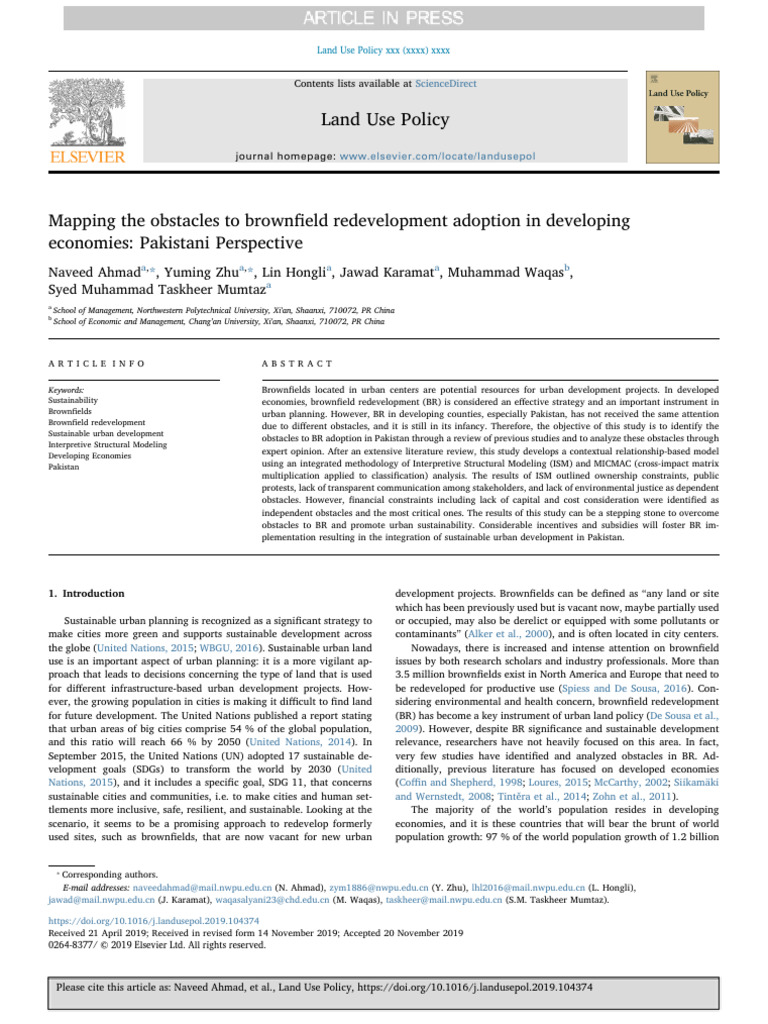 10 1016j landusepol 2019 104374 1 pdf sustainability urban planning