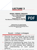 Lect 3 - Rural-Urban Linkages