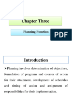 Ch-3 (Planning Function)