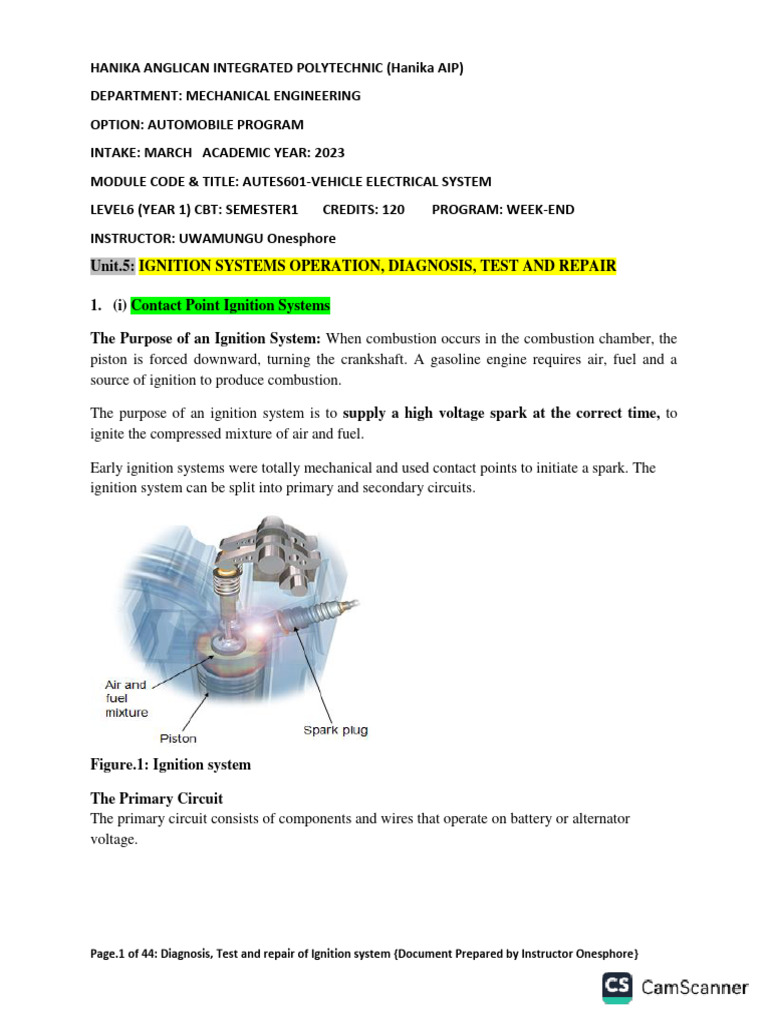Module Ignition 5 | PDF