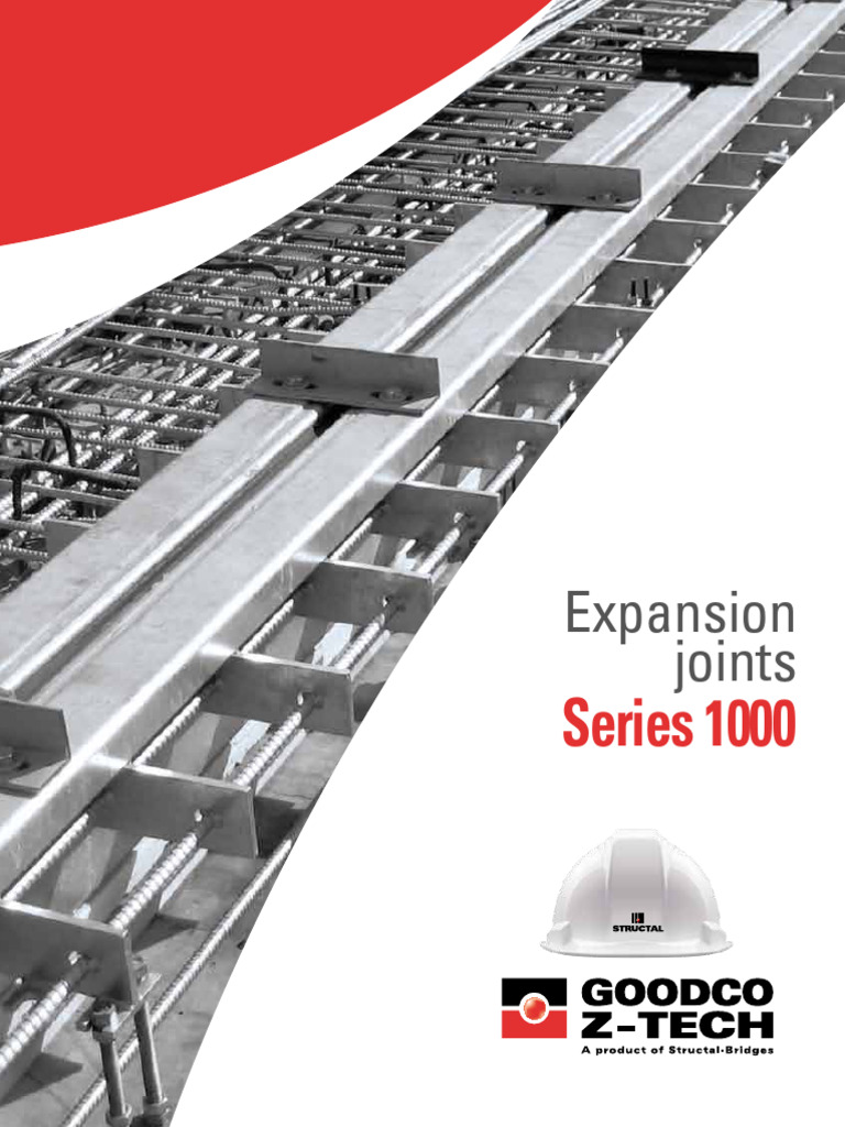 Stripseal 1000 Goodco Z Tech Joints Series 1000 | PDF | Concrete | Welding