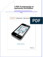 Full Download Ebook PDF Fundamentals of Microelectronics 2nd Edition PDF