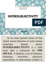 Philo Q2 Inter-Subjectivity (1) - 1