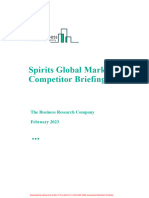 Spirits Global Market Competitor Briefing 2023: The Business Research Company February 2023