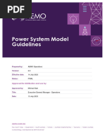 Power Systems Model Guidelines 2023 Published