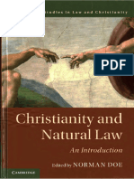 (Law and Christianity) Norman Doe - Christianity and Natural Law - An Introduction-Cambridge University Press (2017)