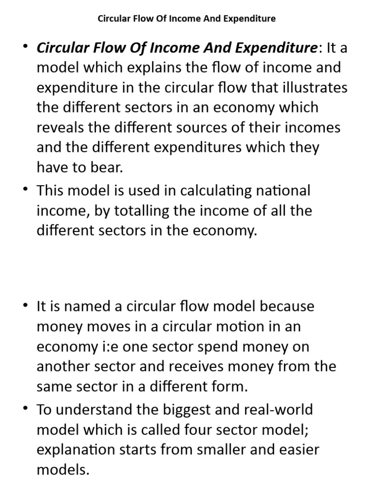 Four Sector Circular Flow Model Explained | PDF | Economies | Economics