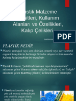 Plastik Malzeme Çeşitleri, Kullanım Alanları Ve Özellikleri, Kalıp Çelikleri