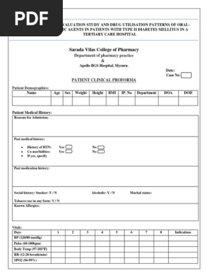 Patient Profile Form