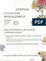 Multinational Financial Management - Kel 2B