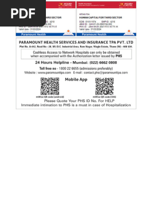 Insurance Card