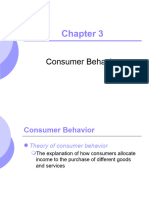 Chapter 3 - Consumer Behaviour and Choice