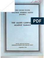 USSBS Report 75, The Allied Campaign Against Rabaul