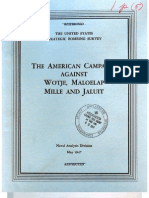 USSBS Report 76, The Allied Campaign Against Wotje
