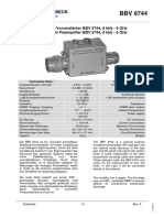 Schwarzbeck BBV 9744 Preamplificatore Di Segnale