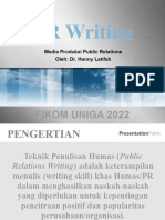 Kul 2 PR Writing