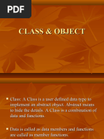 Class & Object