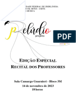 Recital Dos Professores 14.11.23