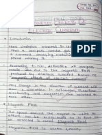 Chapter 13 Magnetic Effects of Electric Current