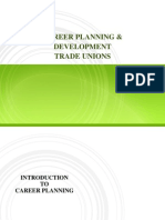Career Planning & Development Trade Unions