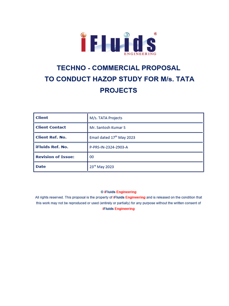 HAZOP Template | PDF
