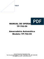 Máquina Amarradeira Automática - TP-702-59 (Em Português)