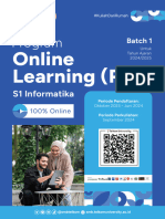 Brosur Online Learning S1 Informatika 2024