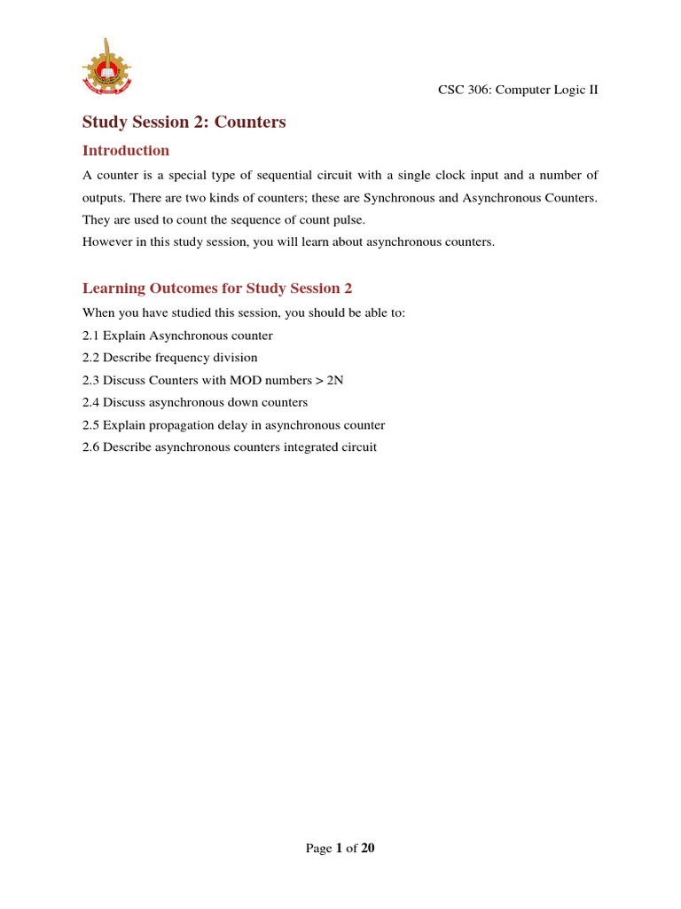 Csc 306 Study Session 2 Pdf