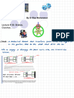 Chapter 16 - Clutches, Brakes, Couplings, and Flywheels