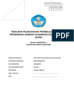 RPP 1 Lembar PJOK Kelas 8 Semester 1 (gurusekali.com)