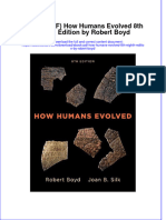 Full Download Ebook PDF How Humans Evolved 8th Eighth Edition by Robert Boyd PDF