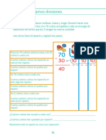 Actividad de División, 4º Primaria