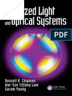 Polarized Light and Optical Systems (Optical Sciences and Applications of Light) Chipman, Russell A. - Lam, Wai-Sze Tiffany - Young, Garam - (2019)