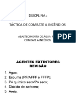 Aula de Abastecimento de Agua para Fins de Combate A Incendios