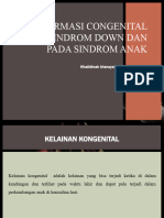 Jenis-Jenis Malformasi Kongenital Pada Sindrom Down Dan Sindrom Pada Anak Lainnya (Khalidinah Iriansyah)