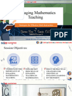 Introduction To Engaging Mathematics Teaching