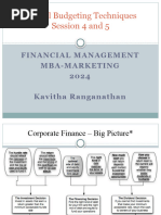 FMTII Session 4&5 Capital Budgeting