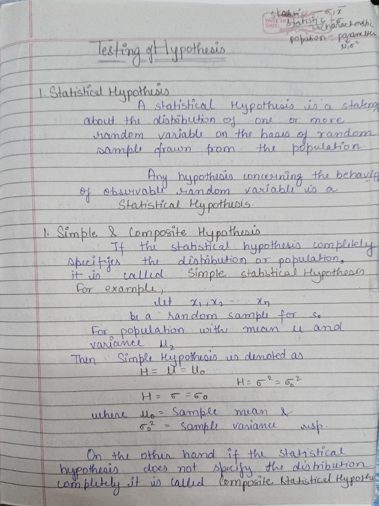 Unit 5 of Statistics | PDF